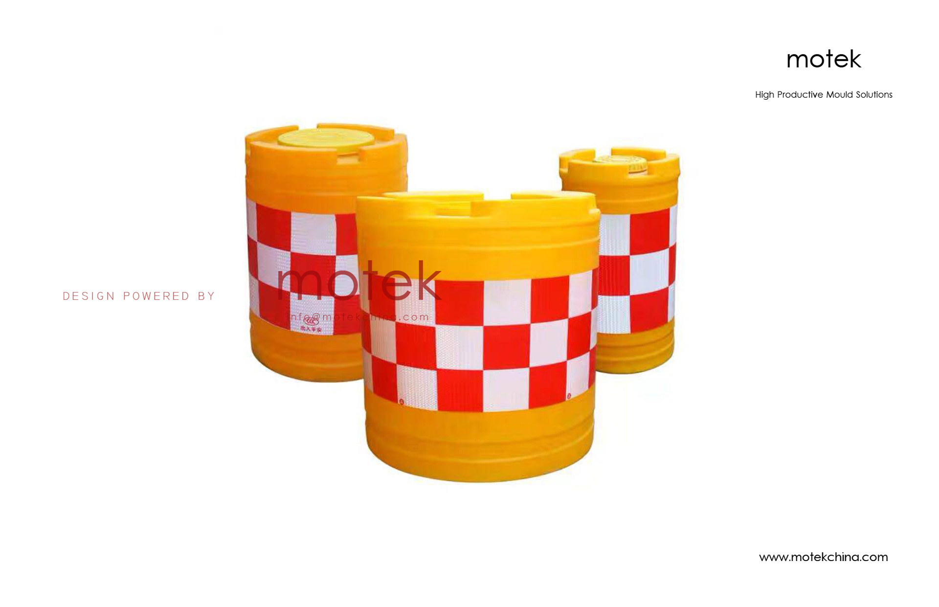 Drum Barrier Blow Mold