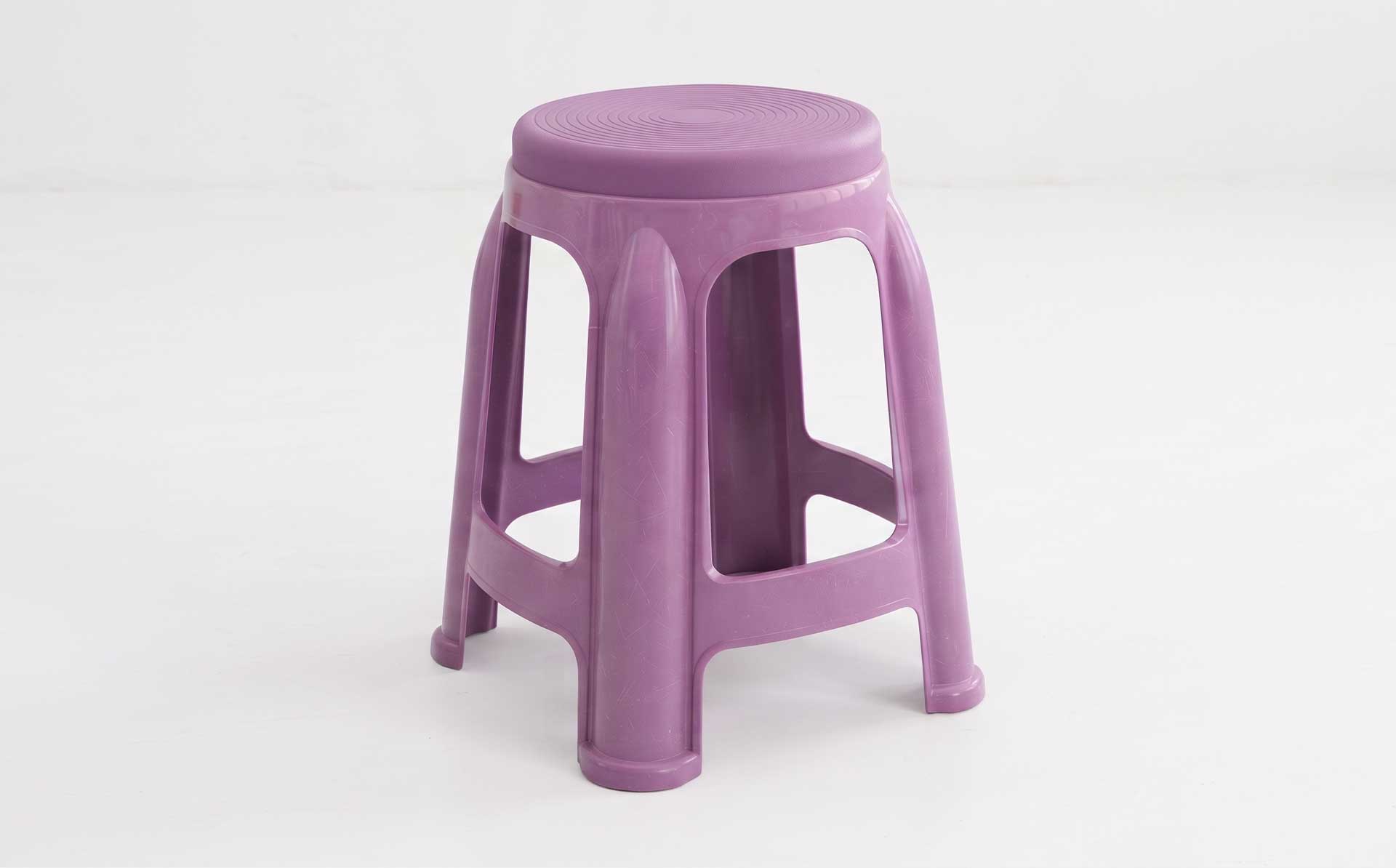 Adult Stackable Four-Leg Stool Mold — Product Introduction (Motek Furniture Mold Series)