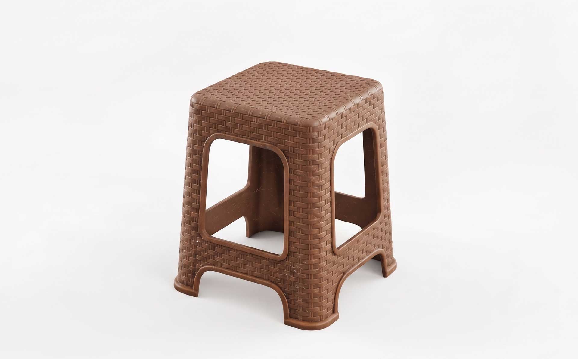 Plastic Dining Stool / Simple Low Stool Mold — Product Introduction (Motek Furniture Mold Series)