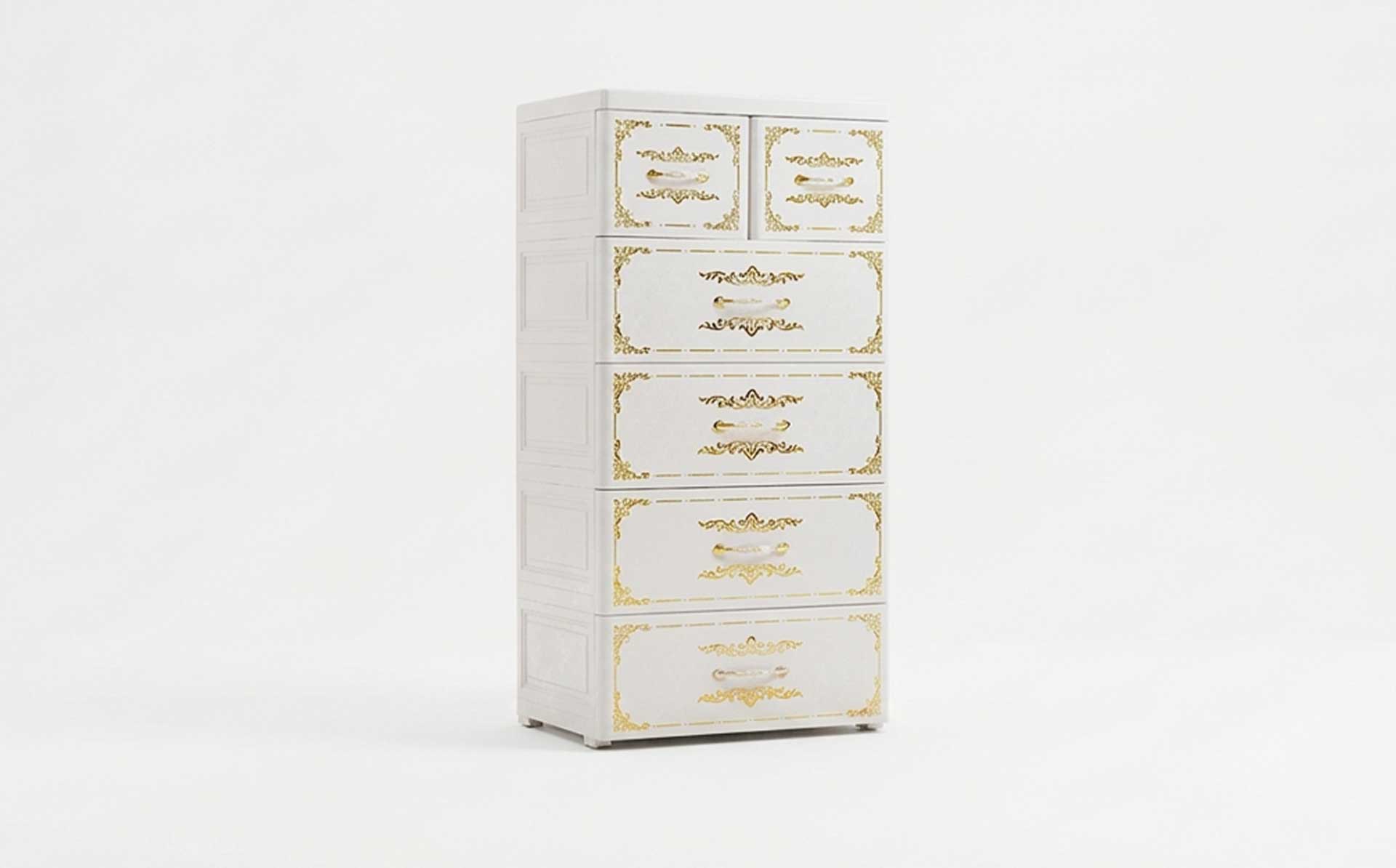 Plastic Storage Cabinet Multi-Layer Hot-Stamping Shelving Cabinet Mold — Product Introduction (Motek Furniture Mold Series)