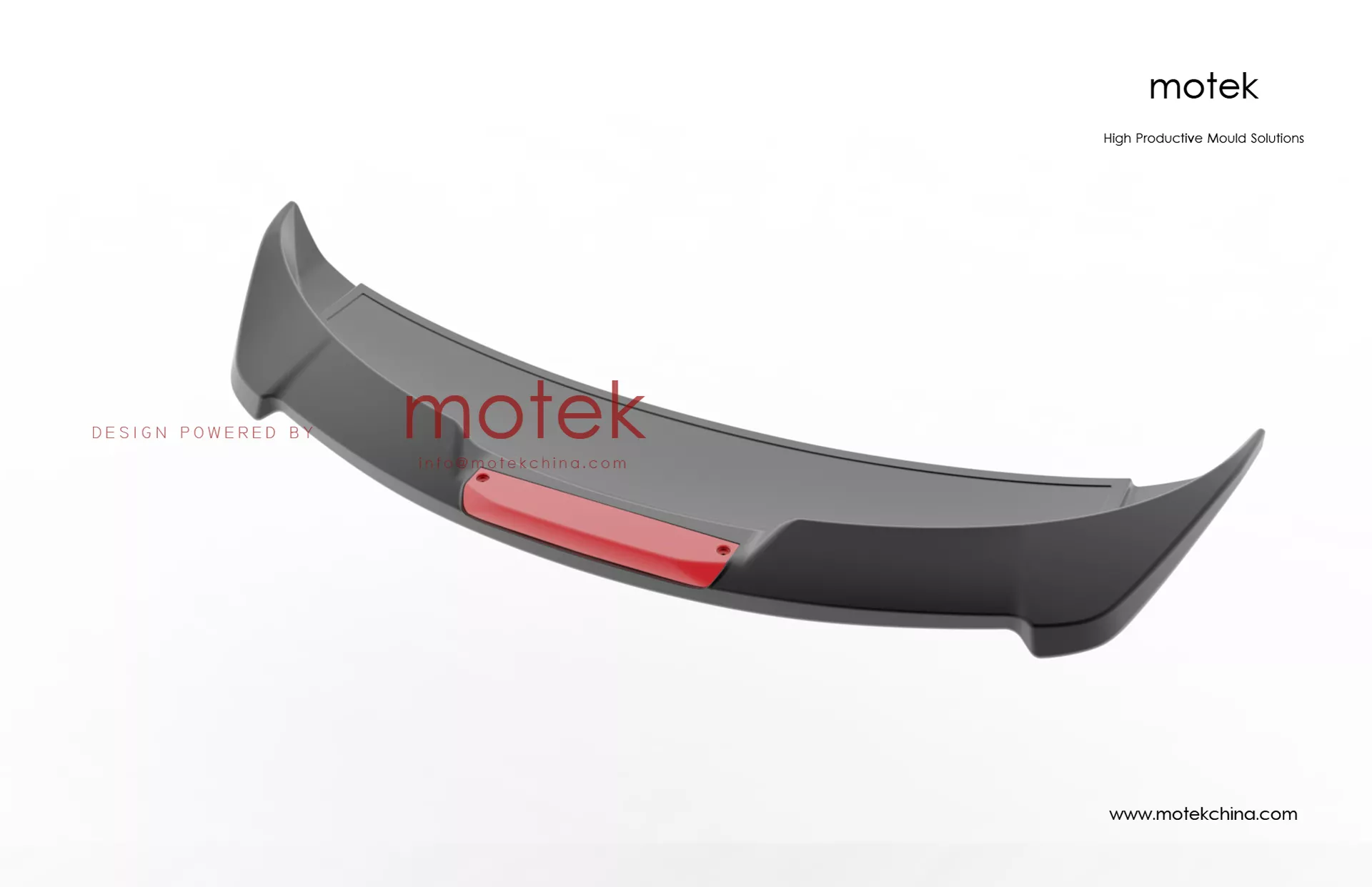 Automotive Rear Wing Blow Mold