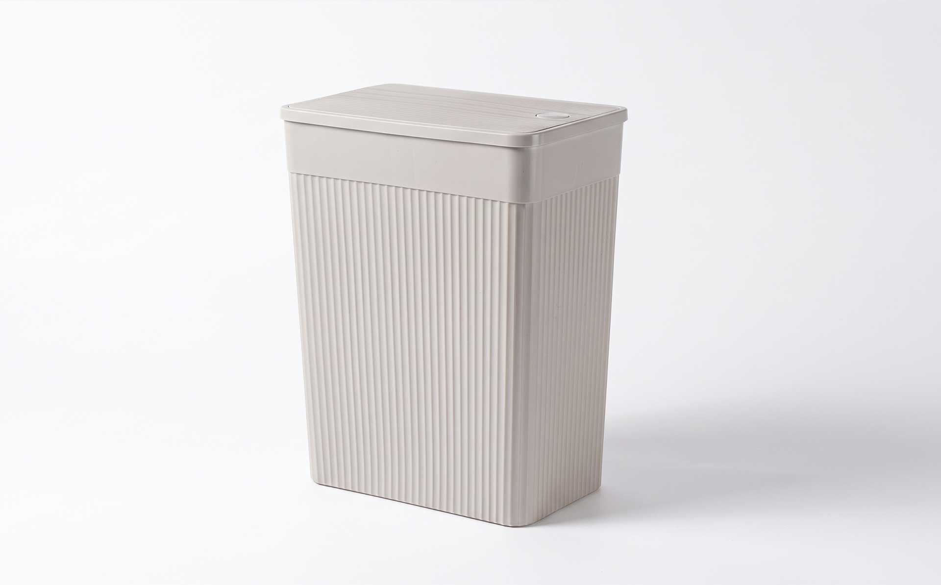 Hotel Bathroom Square Open-Lid Trash Can Mold — Product Introduction (Motek Daily Necessities Mold Series)