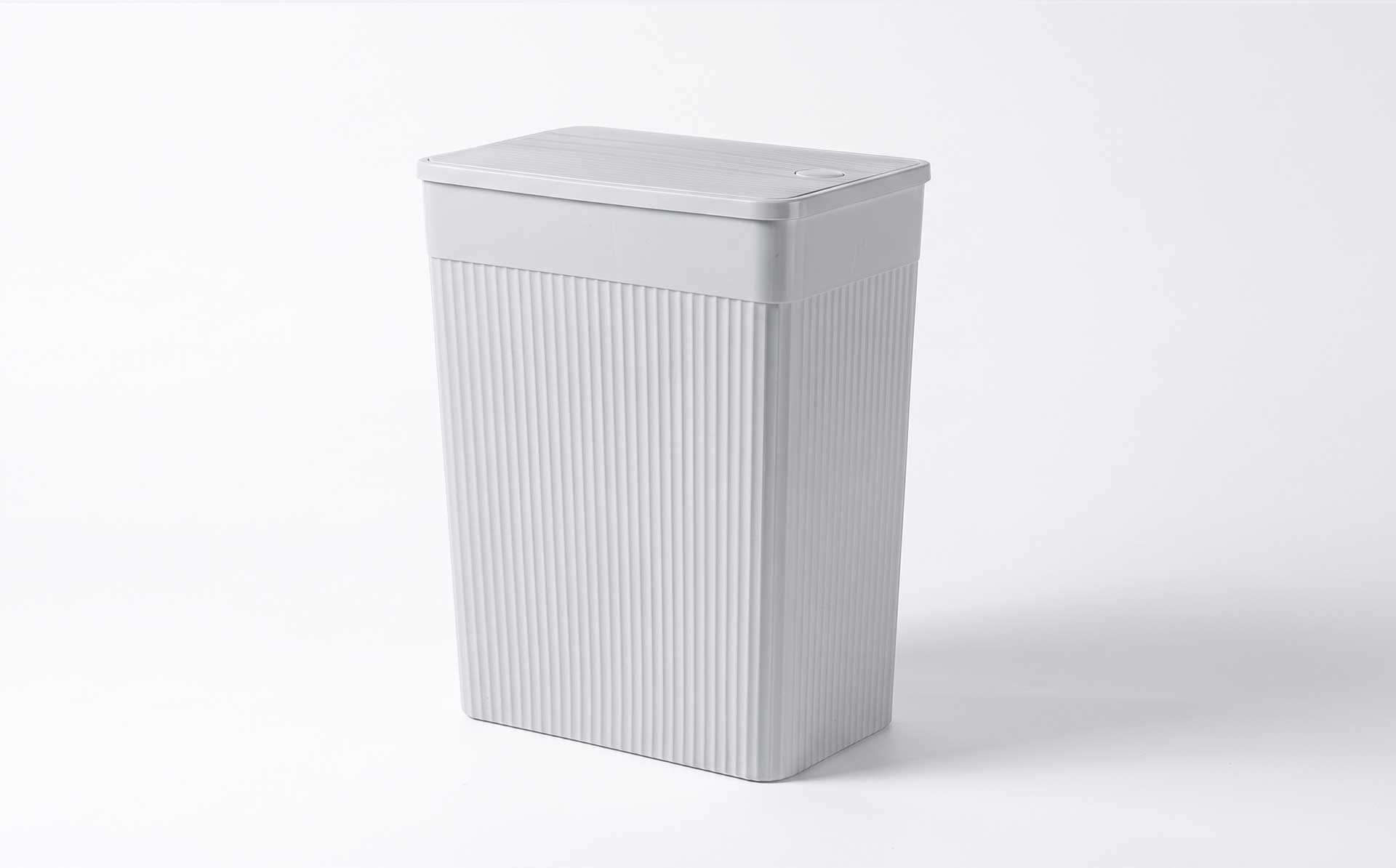 Hotel Bathroom Square Open-Lid Trash Can Mold — Product Introduction (Motek Daily Necessities Mold Series)