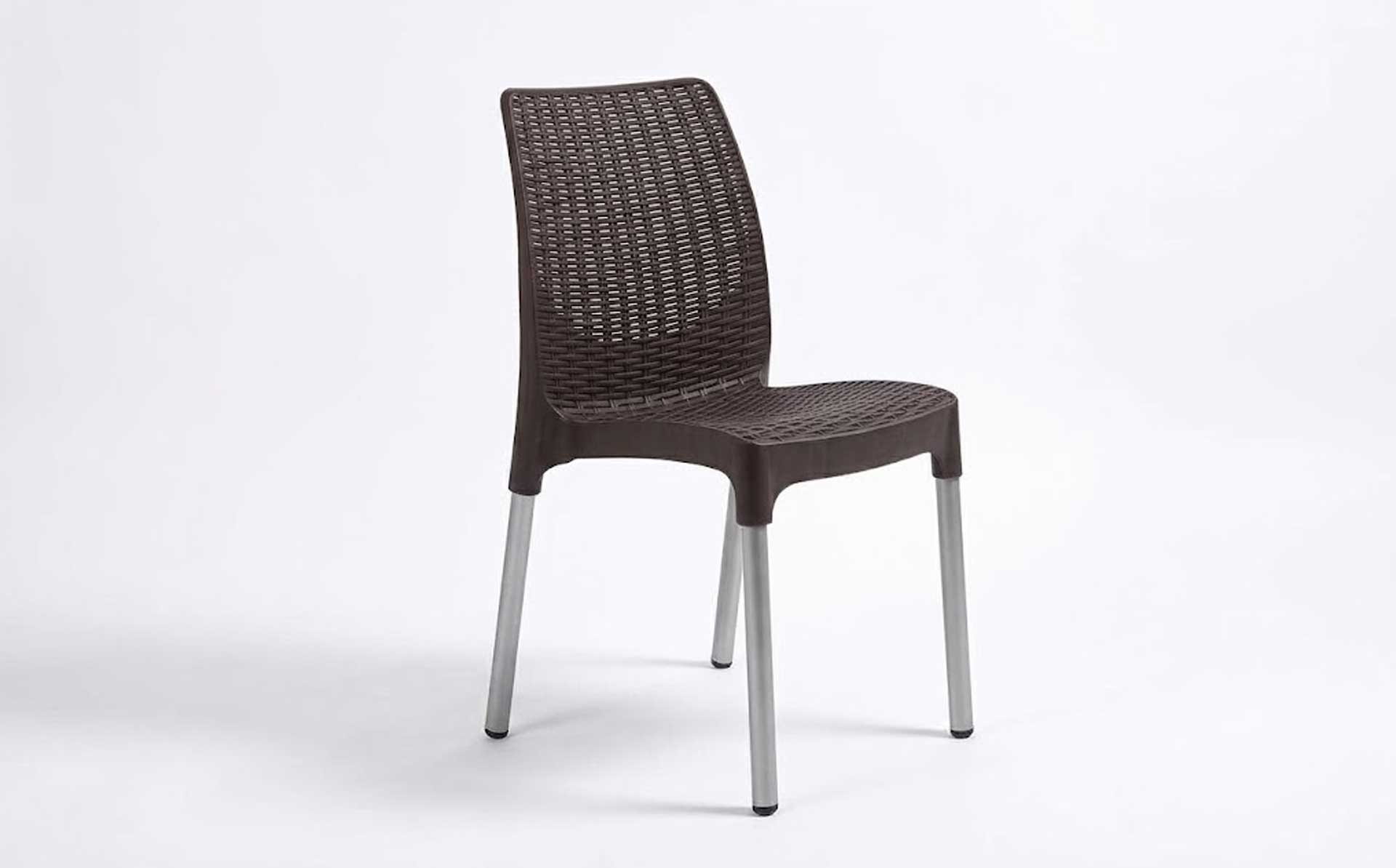 Plastic Rattan-Weave Steel-Tube Chair Mold — Product Introduction (Motek Furniture Mold Series)