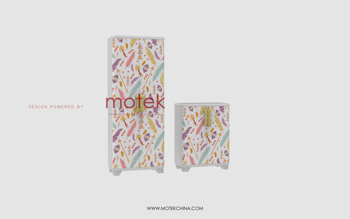 Custom-Designed IML Stickers for PP Cabinet Injection Molds