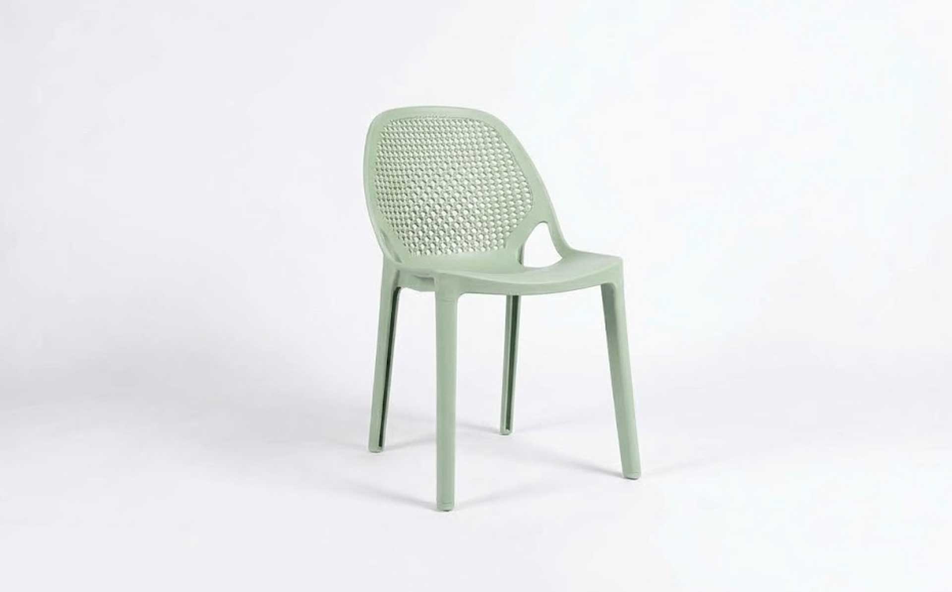 Modern Rattan-Weave Armless Gas-Assisted Chair Mold — Product Introduction (Motek Furniture Mold Series)