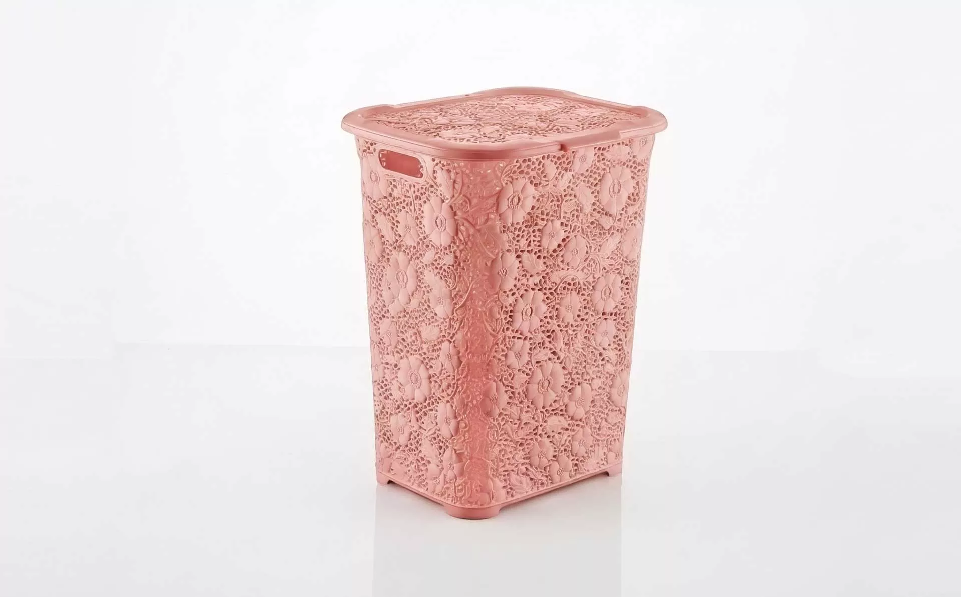 Imitation 3D Carved Pattern Bathroom/Toilet Laundry Basket Mold — Product Introduction (Motek Daily Necessities Mold Series)