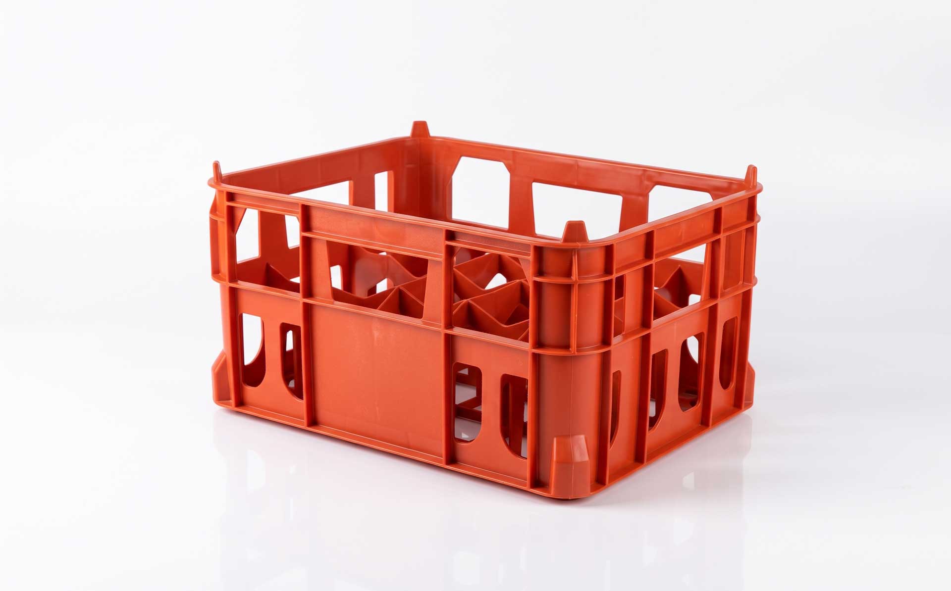 Juice & Beverage Glass Bottle Logistics Crate Mold — Product Introduction (Motek Turnover Box Mold Series)