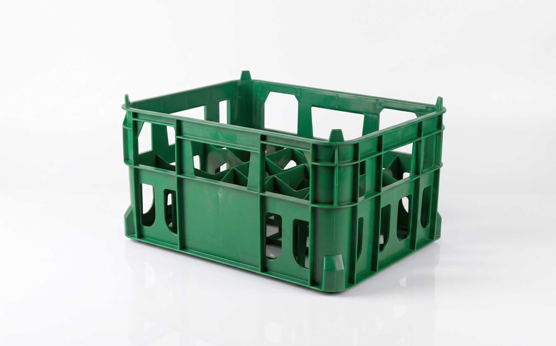Juice & Beverage Glass Bottle Logistics Crate Mold — Product Introduction (Motek Turnover Box Mold Series)