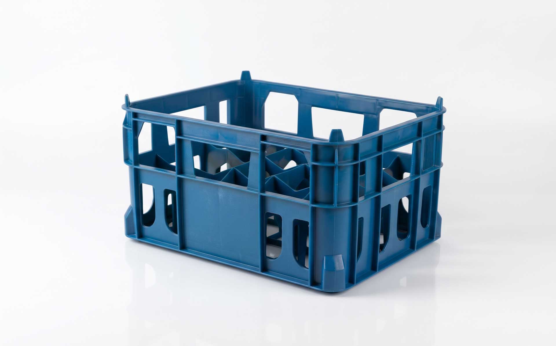 Juice & Beverage Glass Bottle Logistics Crate Mold — Product Introduction (Motek Turnover Box Mold Series)