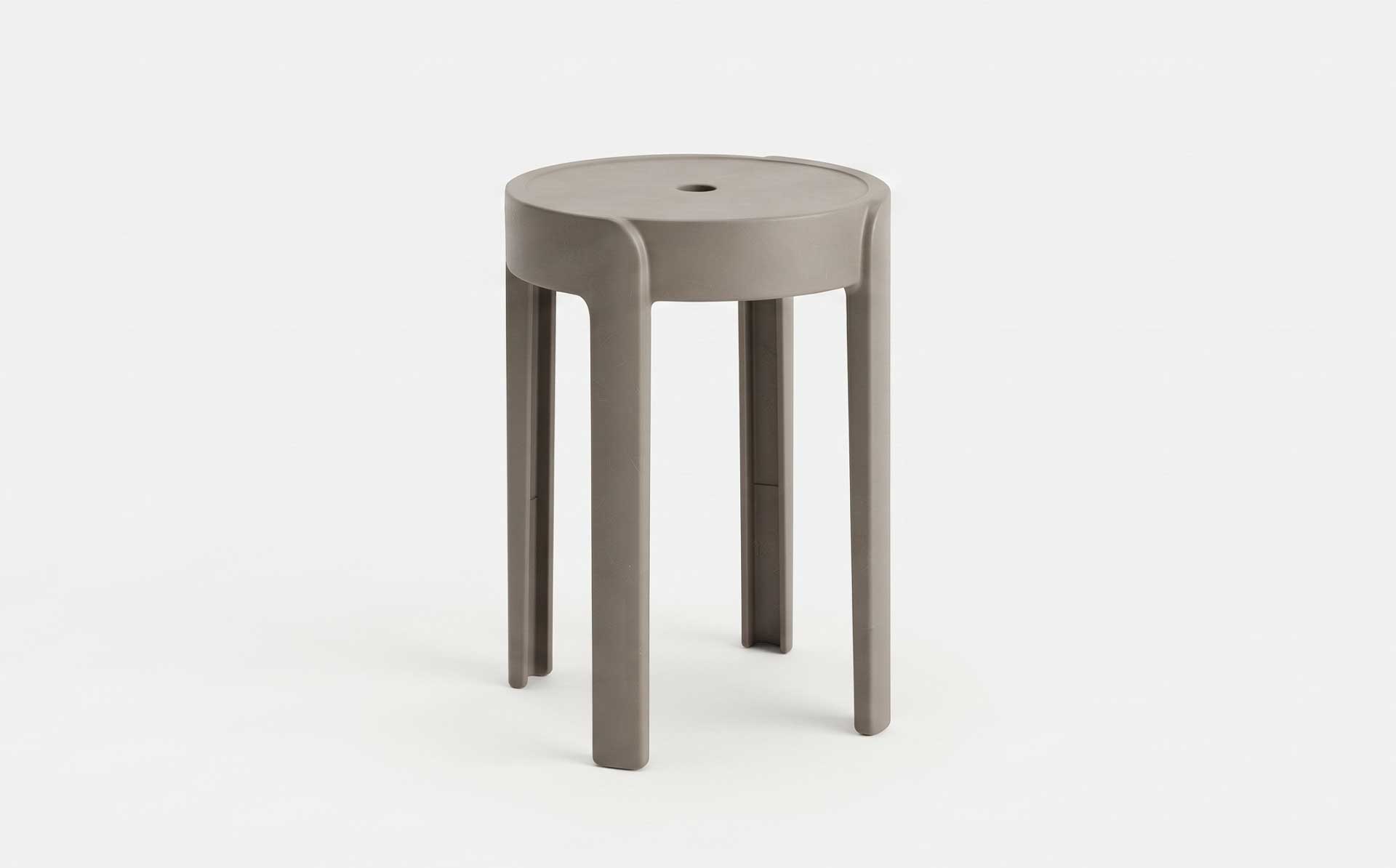 Injection Molded Plastic Food Stall Round Stool Mold — Product Introduction (Motek Furniture Mold Series)