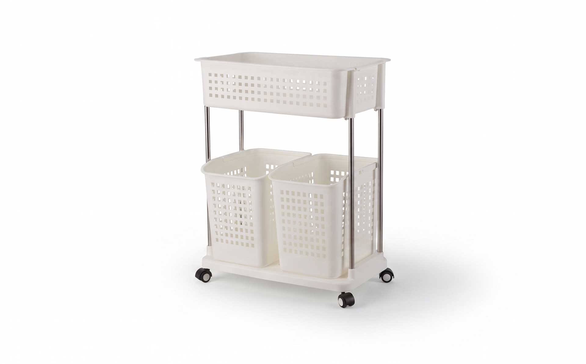 Large-Capacity Dirty Clothes Basket Mold with Lid | Plastic Storage for Bathroom & Laundry