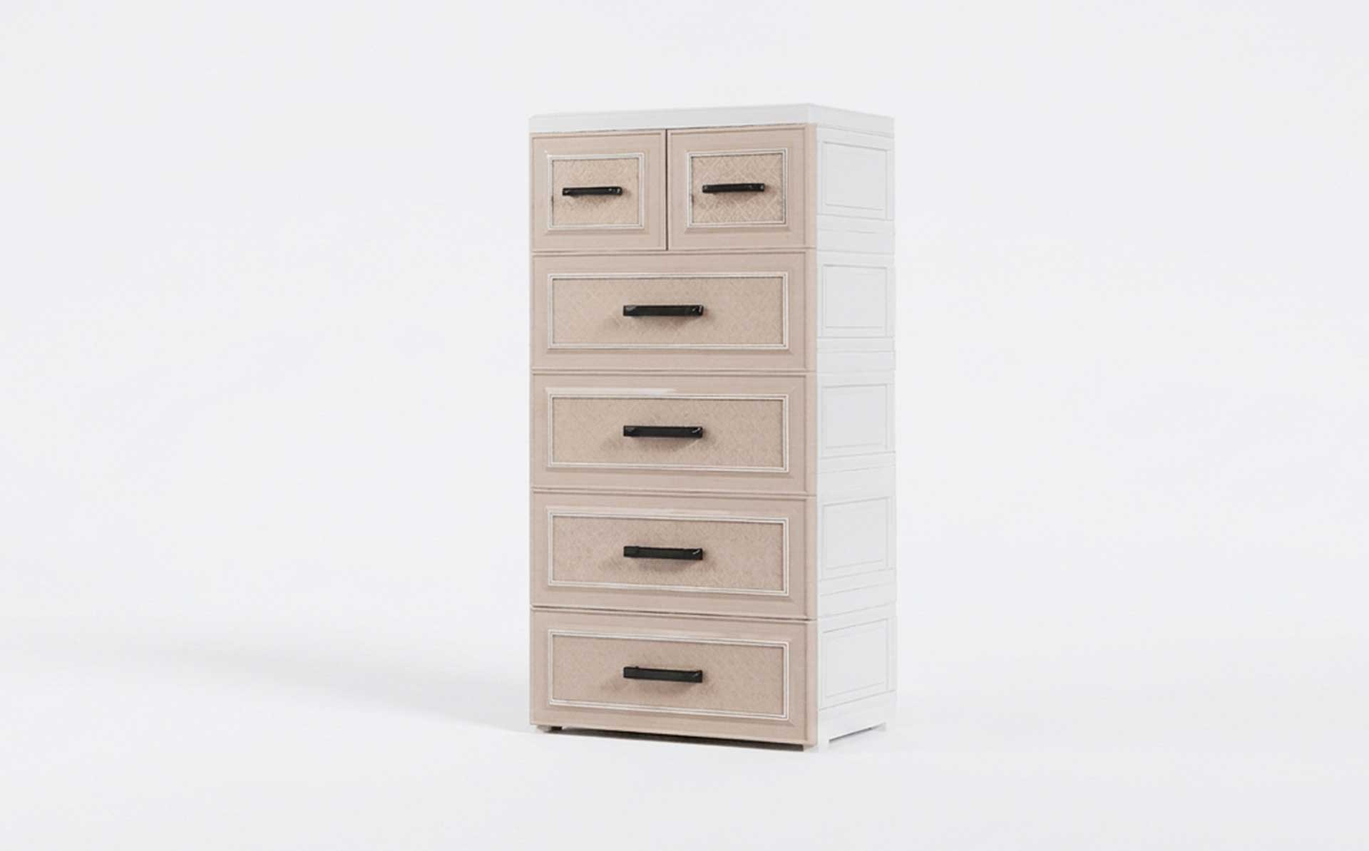 Rental Apartment Children's & Infant Clothing Injection-Molded Storage Cabinet Mold — Product Introduction (Motek Furniture Mold Series)