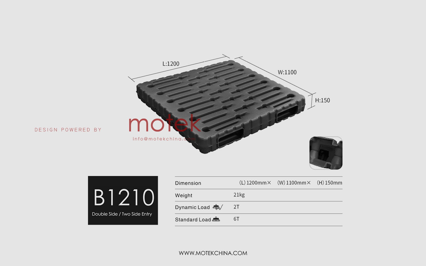 Industrial Double‑Faced Storage Tray Mold | 4‑Way Blow‑Molded Plastic Pallets with Integrated Sides