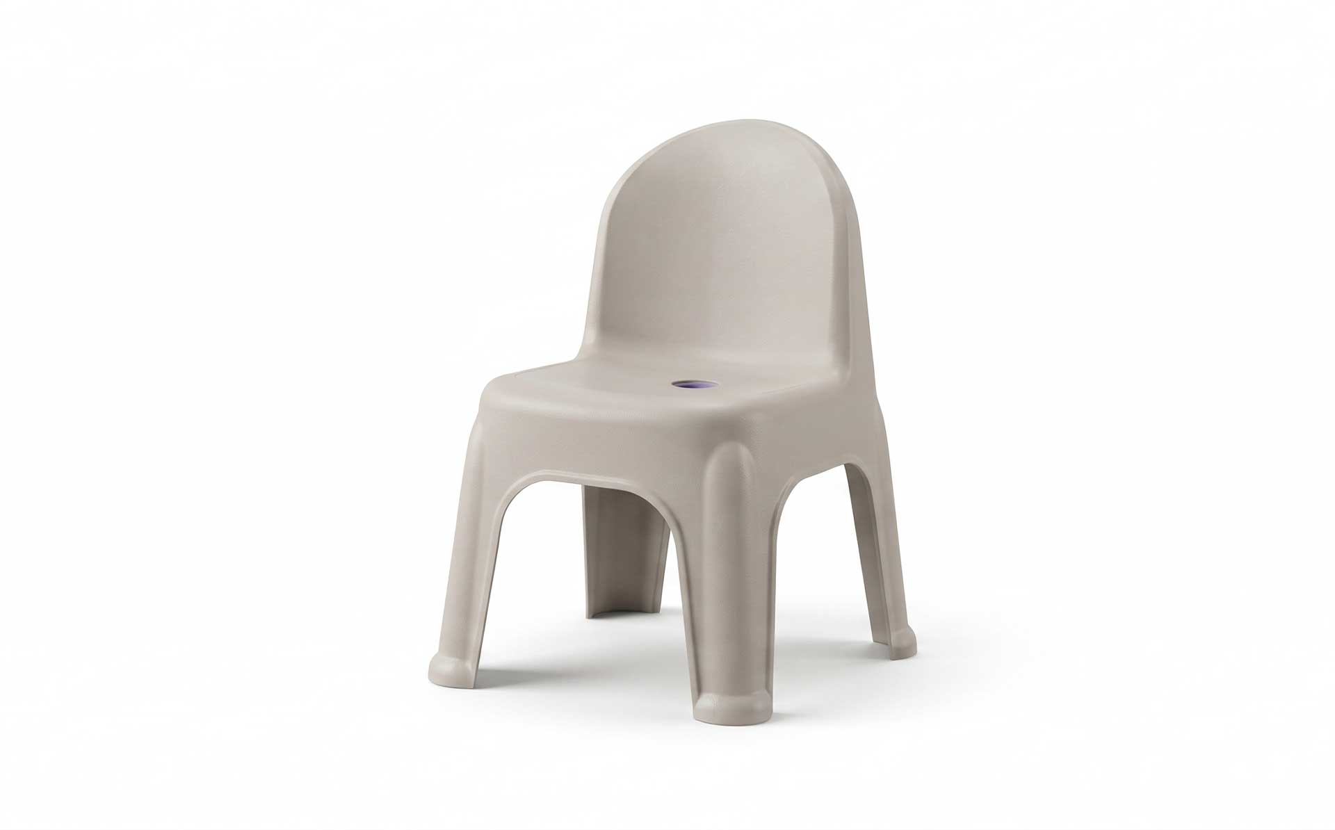 ​ Plastic Injection Thickened Plastic Backrest Stool Mold — Product Introduction (Motek Furniture Mold Series)