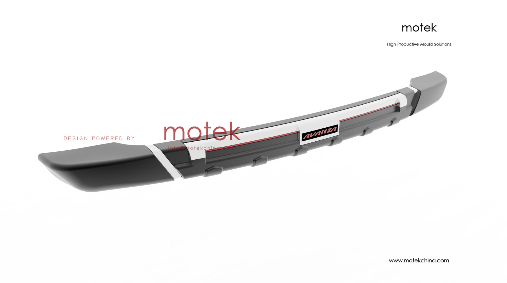 Automotive Rear Bumper Blow Mold | Automotive Exterior Part Mold | Blow Bumper Mold Manufacturer