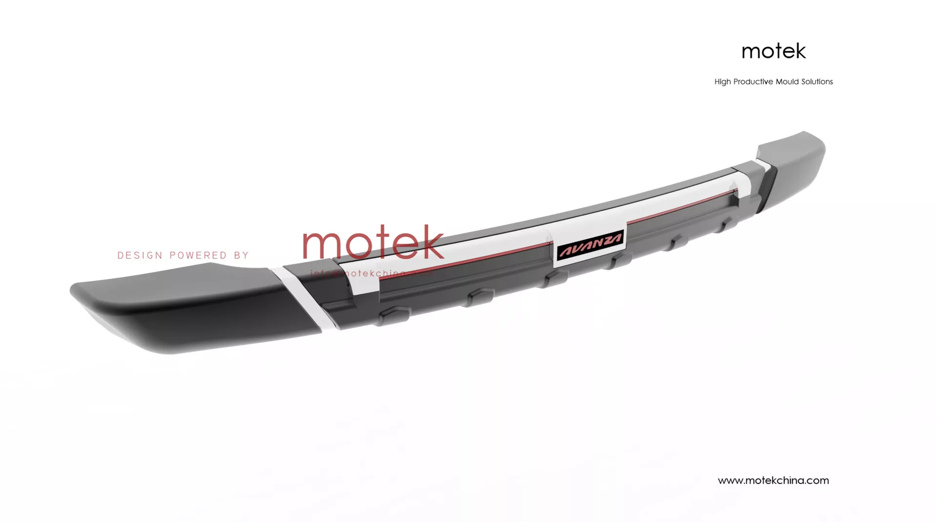 Automotive Rear Bumper Blow Mold | Automotive Exterior Part Mold | Blow Bumper Mold Manufacturer