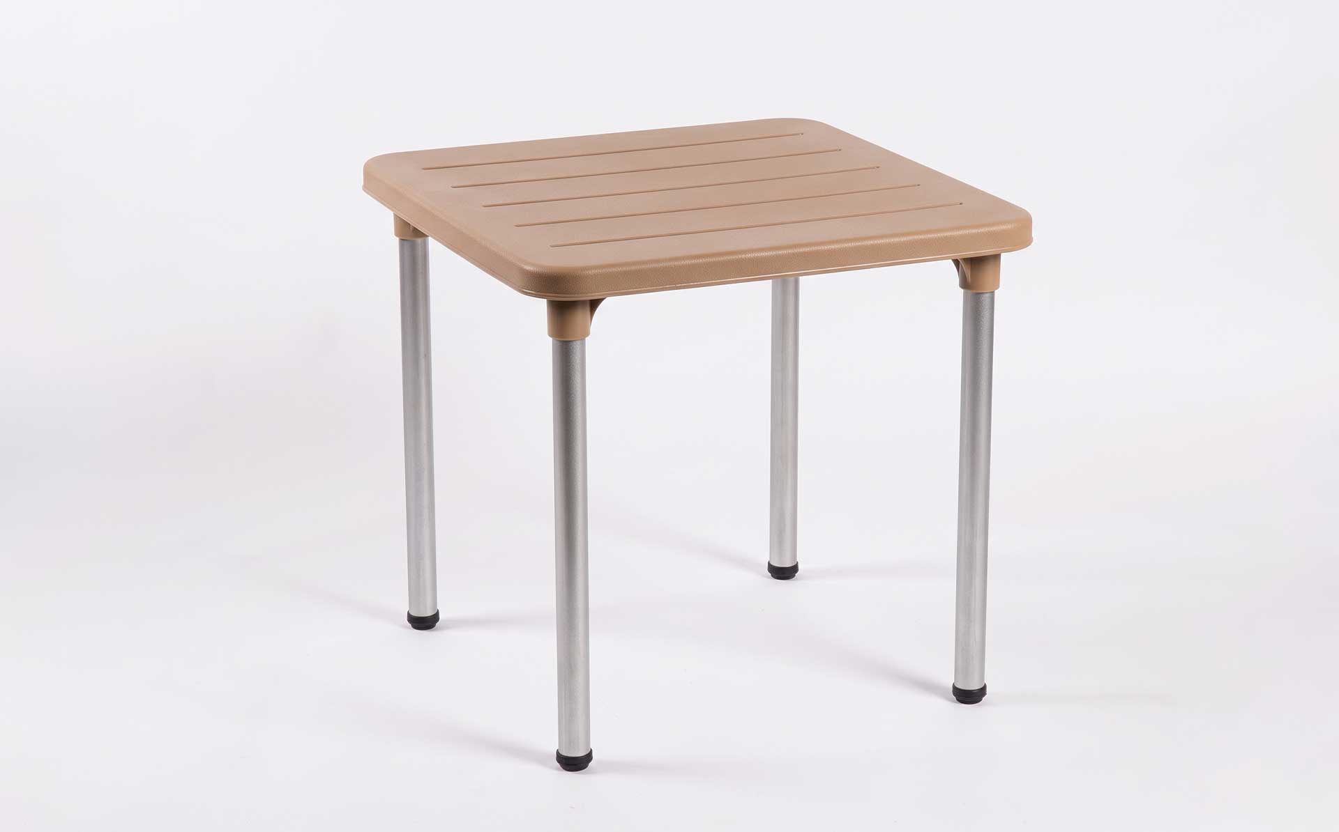 Minimalist Plastic Tabletop Mold for Aluminum Bases | Sleek, Lightweight & Scratch-Resistant Surface Design