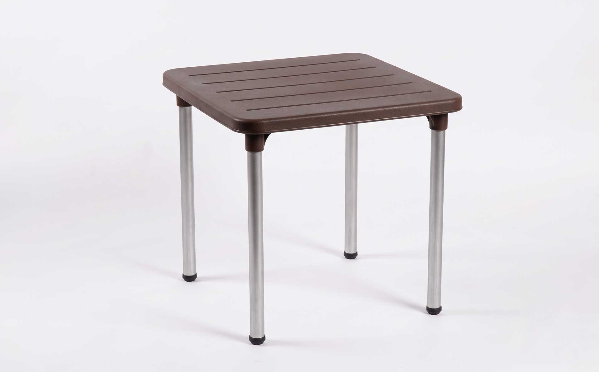 Minimalist Plastic Tabletop Mold for Aluminum Bases | Sleek, Lightweight & Scratch-Resistant Surface Design
