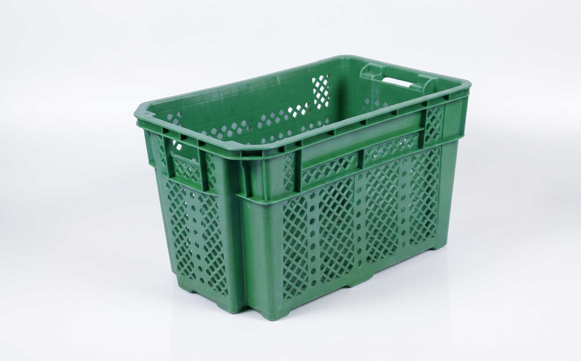 Large Logistics Stackable Tote Box Mold | Heavy-Duty Plastic Storage Crate for Distribution & Moving