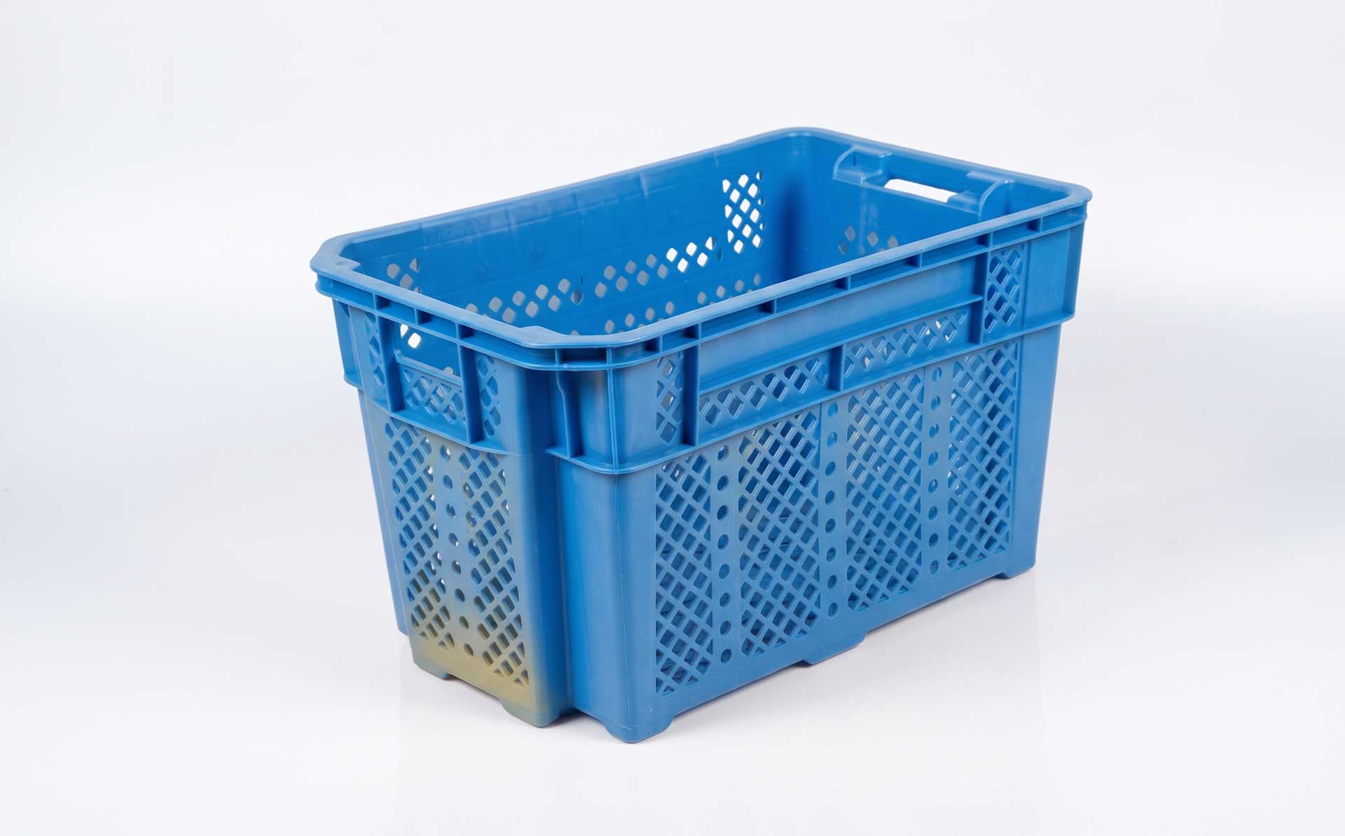 Large Logistics Stackable Tote Box Mold | Heavy-Duty Plastic Storage Crate for Distribution & Moving