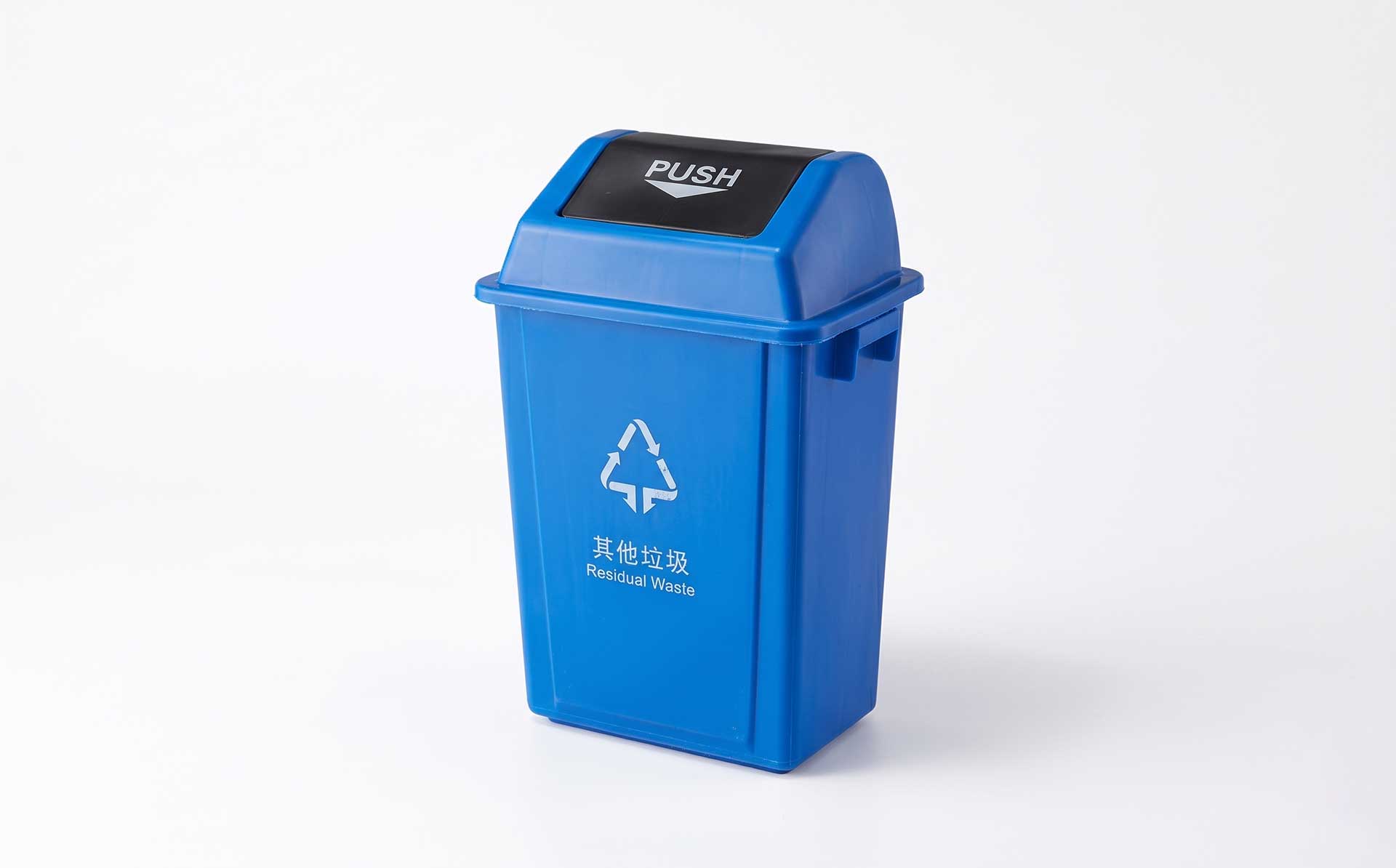 Classic 30–60L Public Space Flip-Top Trash Can Mold — Product Introduction (Motek Daily Necessities Mold Series)