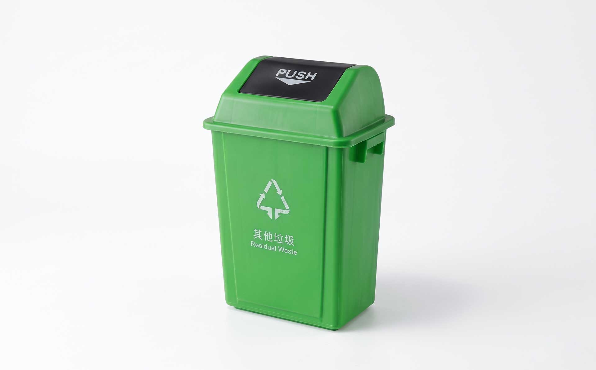 Classic 30–60L Public Space Flip-Top Trash Can Mold — Product Introduction (Motek Daily Necessities Mold Series)