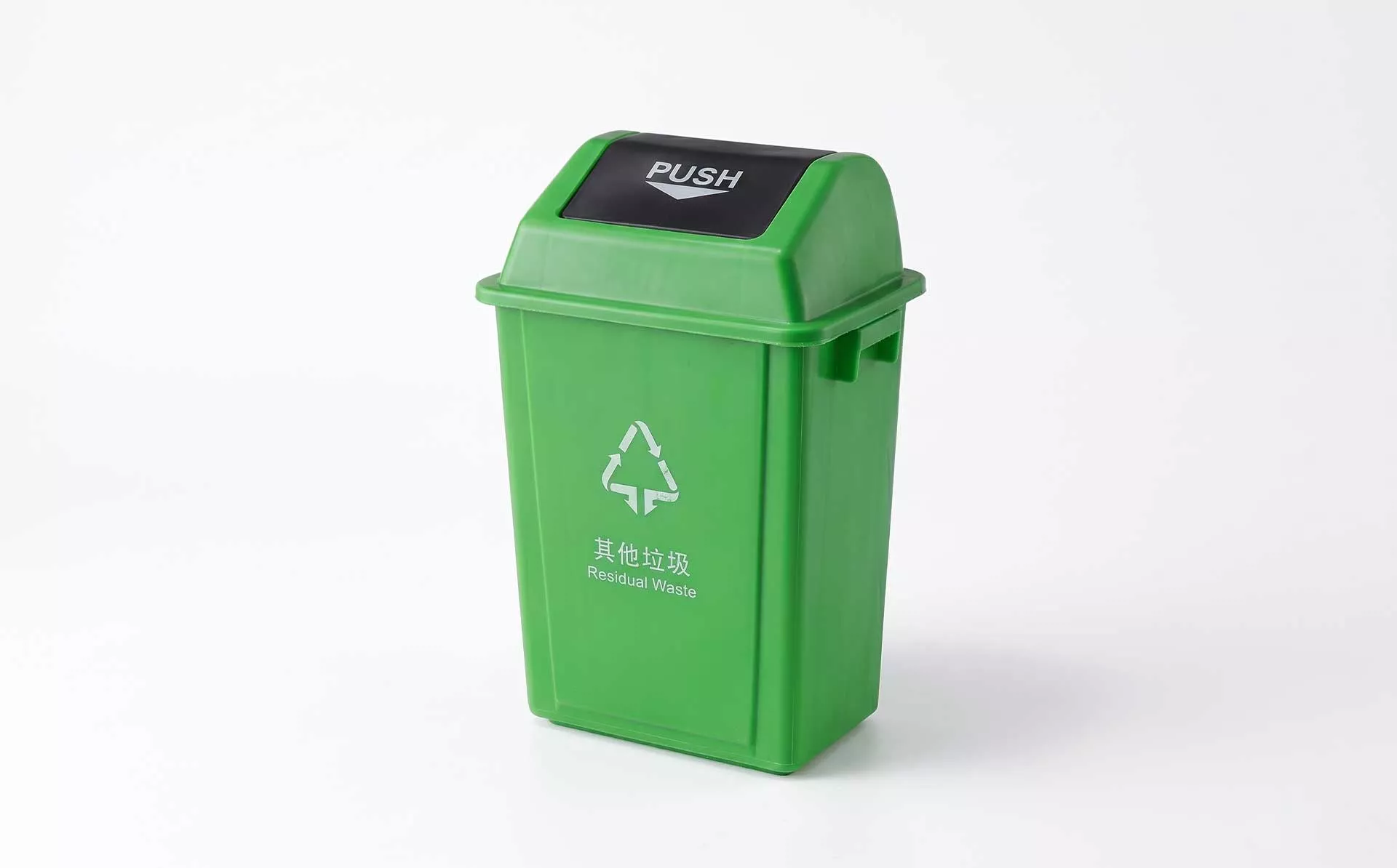 Classic 30–60L Public Space Flip-Top Trash Can Mold — Product Introduction (Motek Daily Necessities Mold Series)