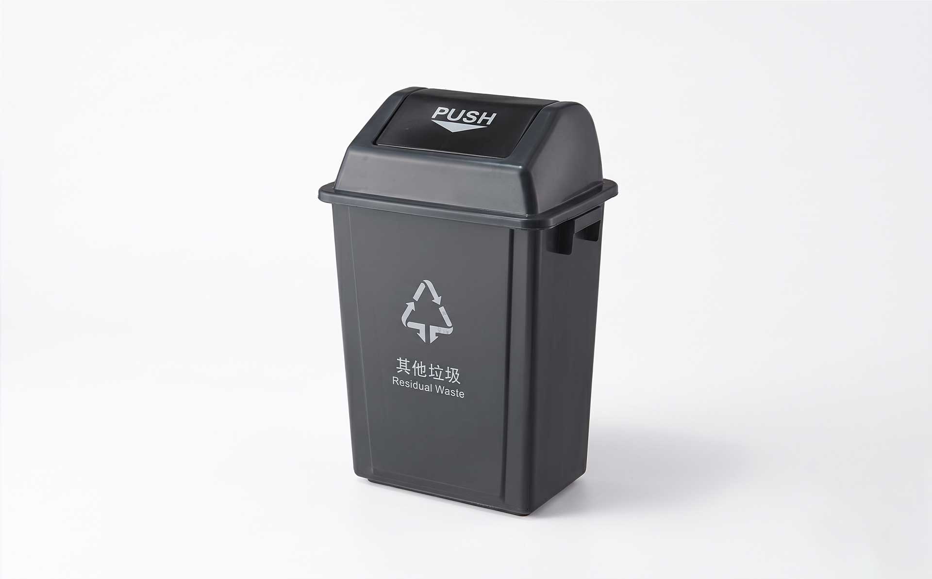 Classic 30–60L Public Space Flip-Top Trash Can Mold — Product Introduction (Motek Daily Necessities Mold Series)
