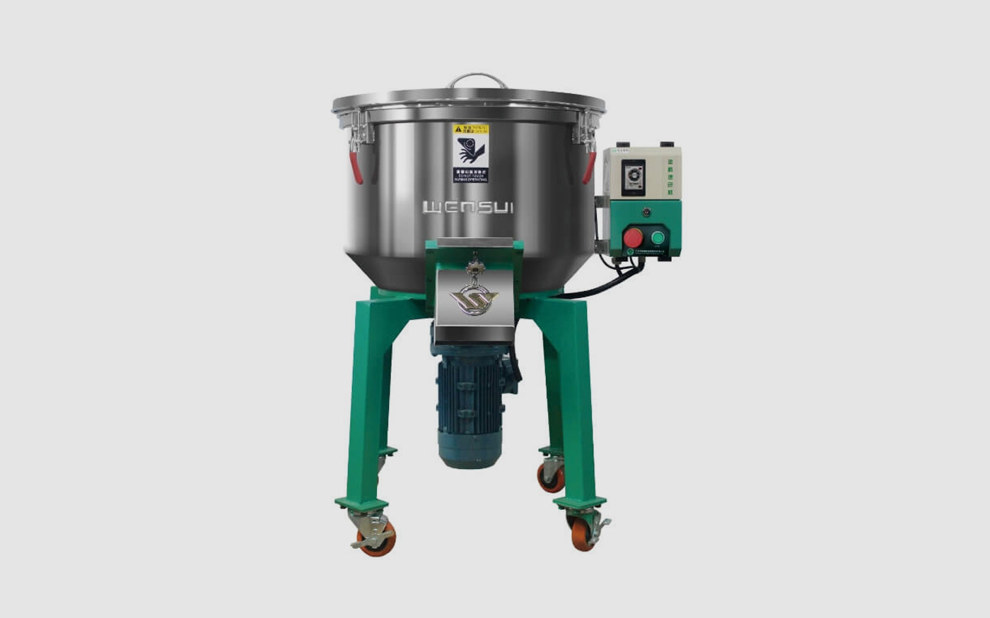 Vertical Plastic Color Mixer