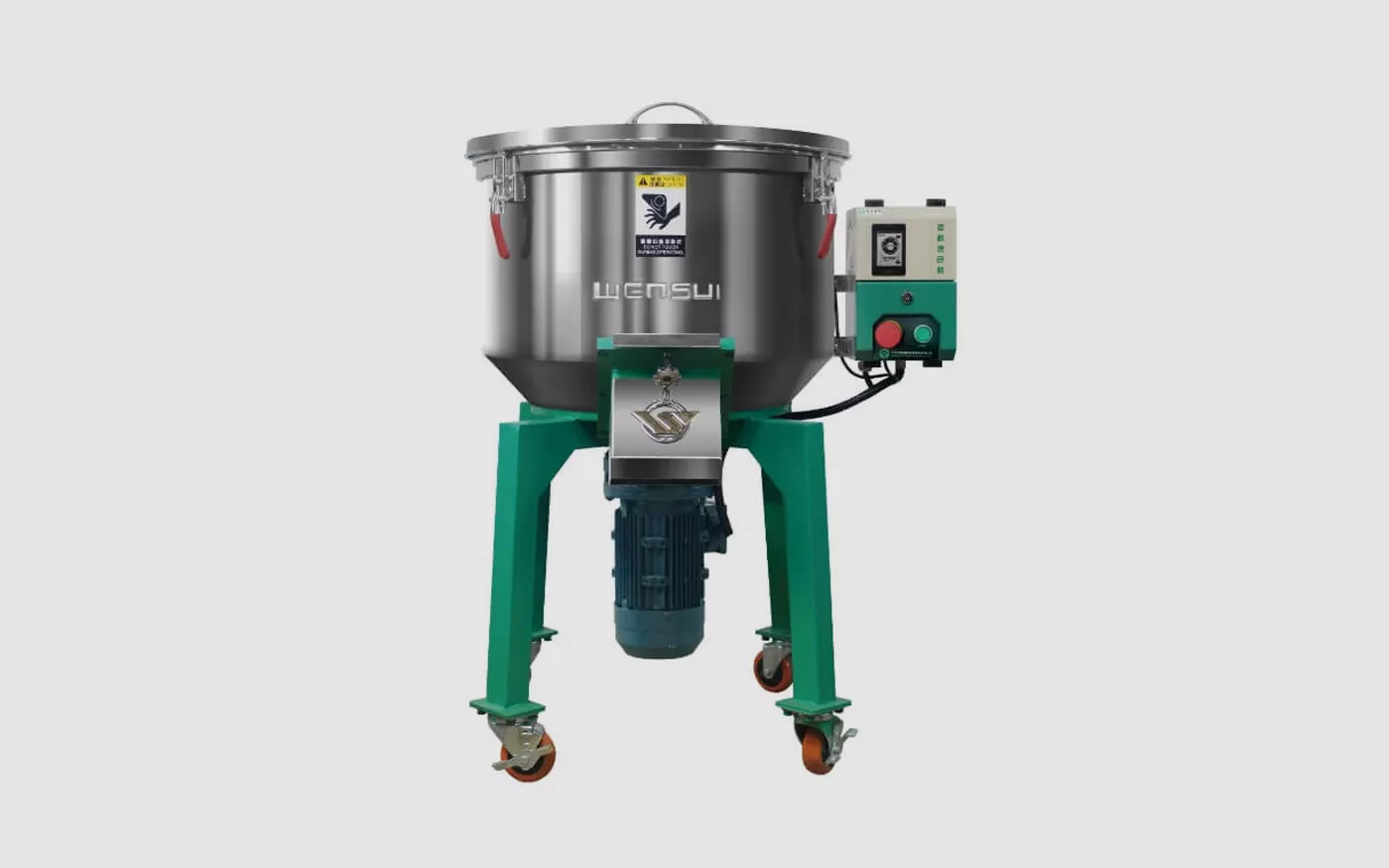 Vertical Plastic Color Mixer