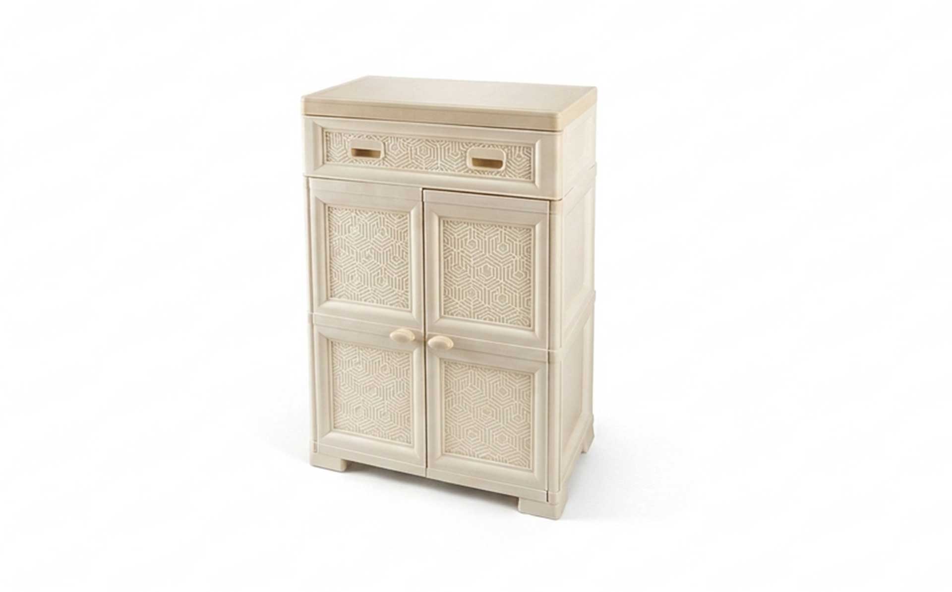 Plastic Injection Simple Storage Cabinet / Small Wardrobe Mold — Product Introduction (Motek Furniture Mold Series)