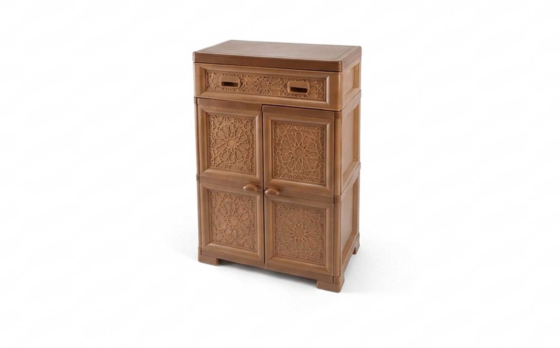 Plastic Injection Simple Storage Cabinet / Small Wardrobe Mold — Product Introduction (Motek Furniture Mold Series)