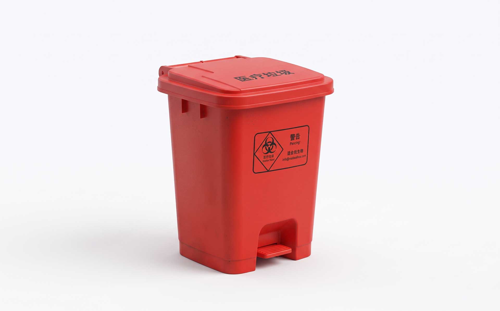 15–45L Medical-Dedicated Pedal Trash Can Mold — Product Introduction (Motek Daily Necessities Mold Series)