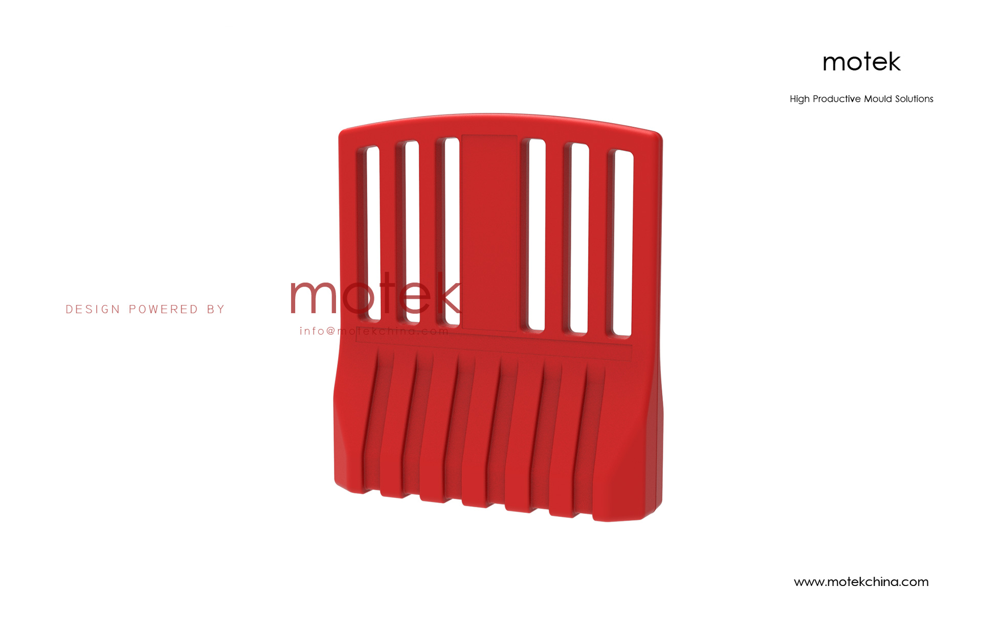 Water-Filled Road Barrier Blow Mold