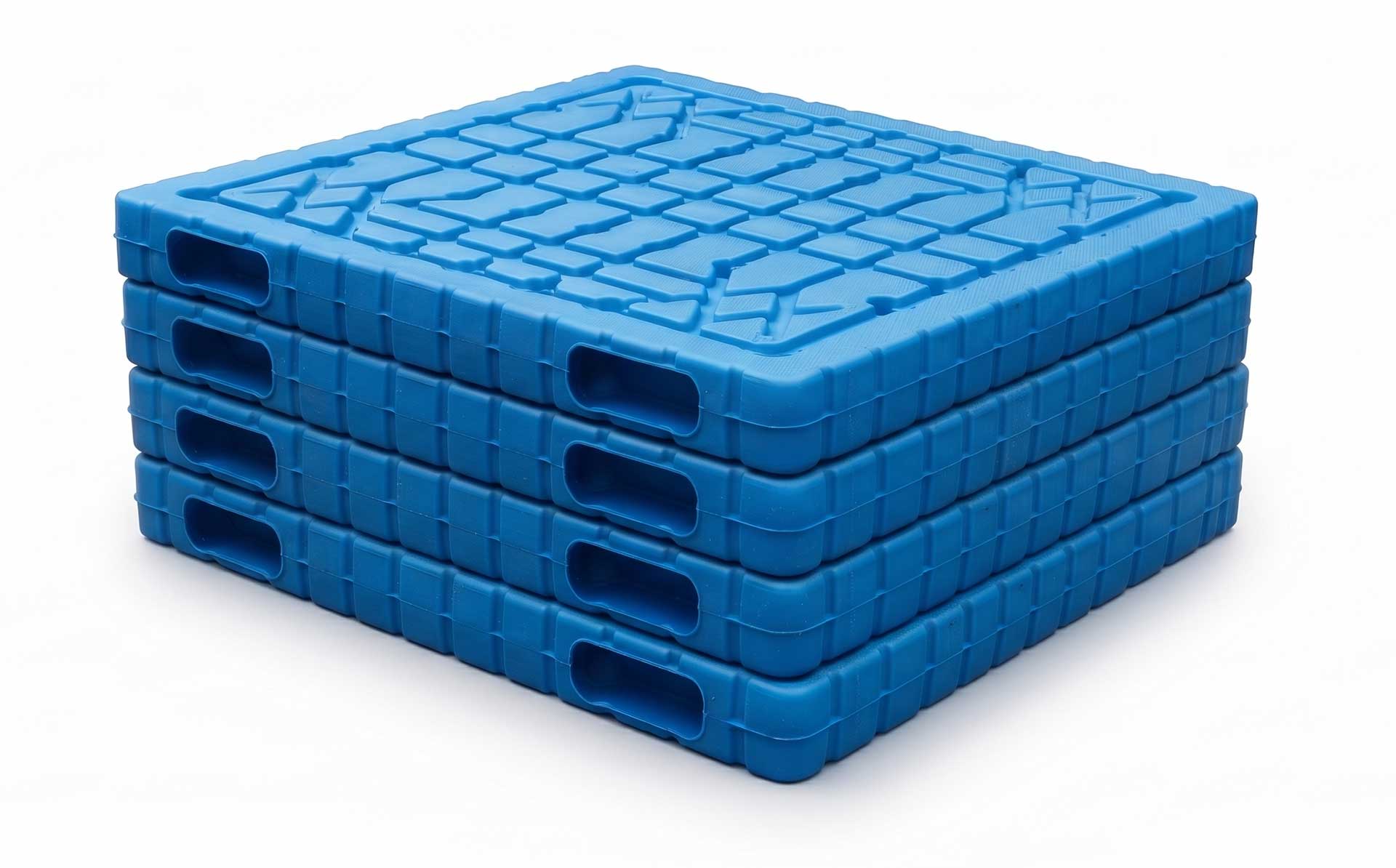 Four-Way Entry Leg-Supported Large Blow-Molded Pallet Mold — Product Introduction (Motek Pallet Mold Series)