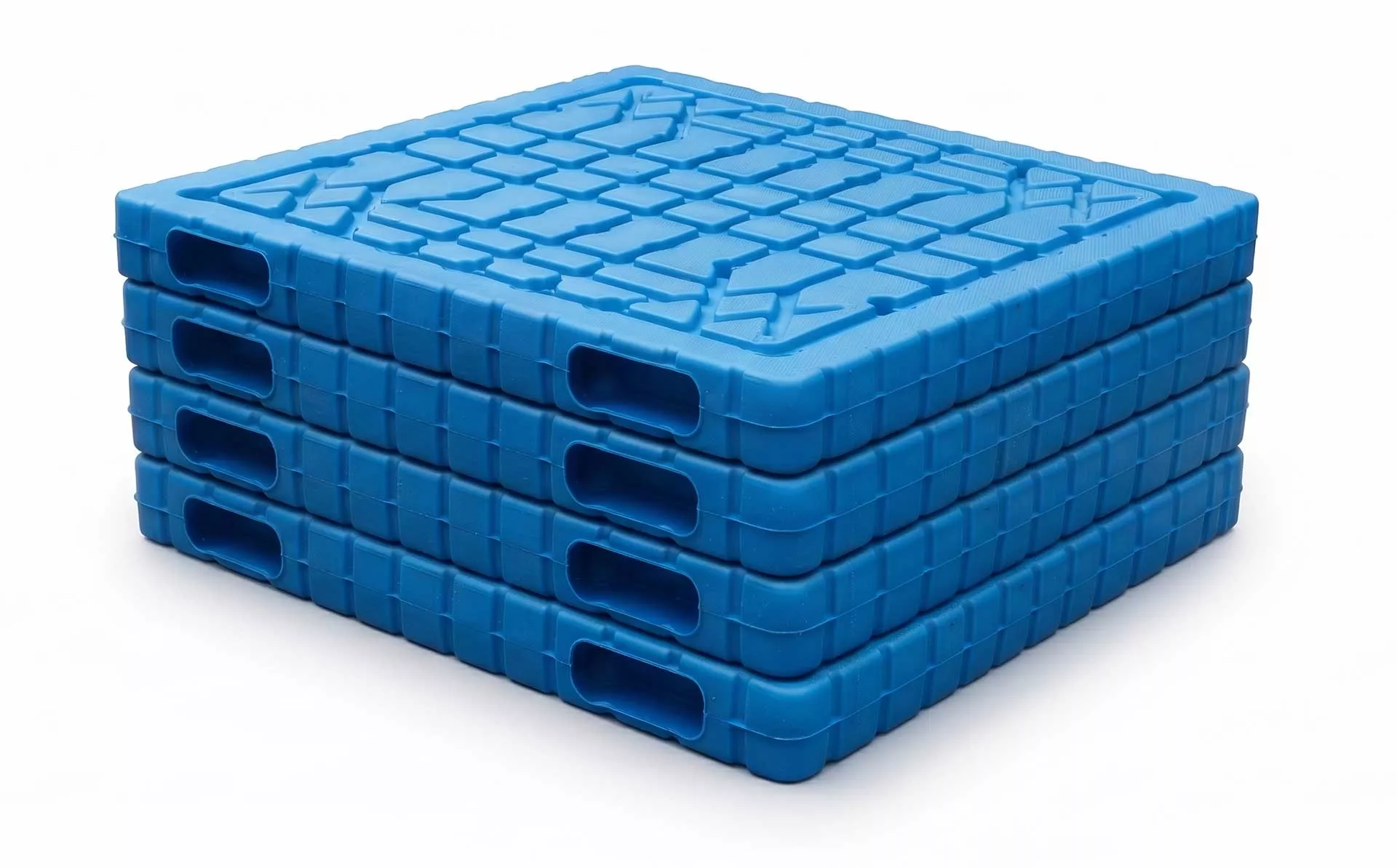 Four-Way Entry Leg-Supported Large Blow-Molded Pallet Mold — Product Introduction (Motek Pallet Mold Series)
