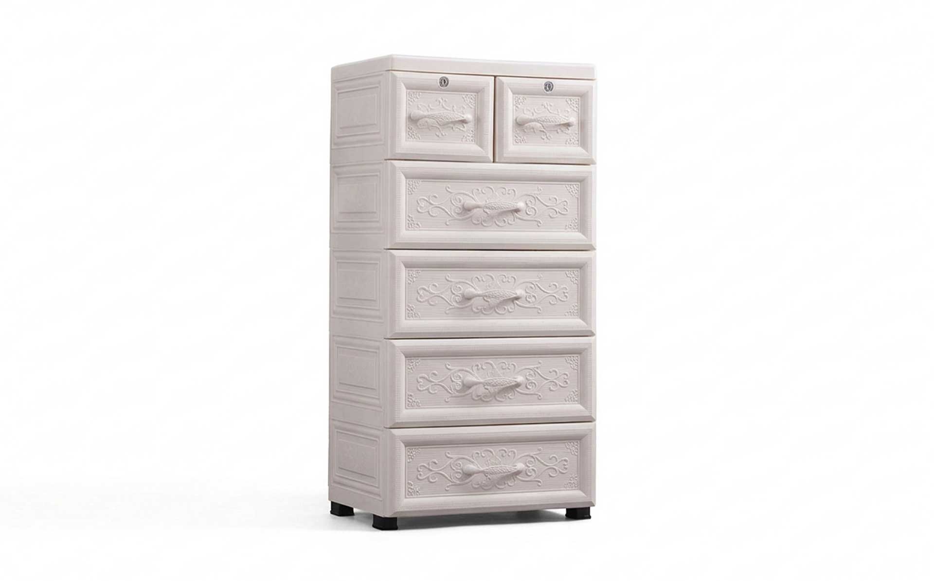 Plastic Injection Patterned Multi-Layer Storage Cabinet / Adult Wardrobe Mold — Product Introduction (Motek Furniture Mold Series)