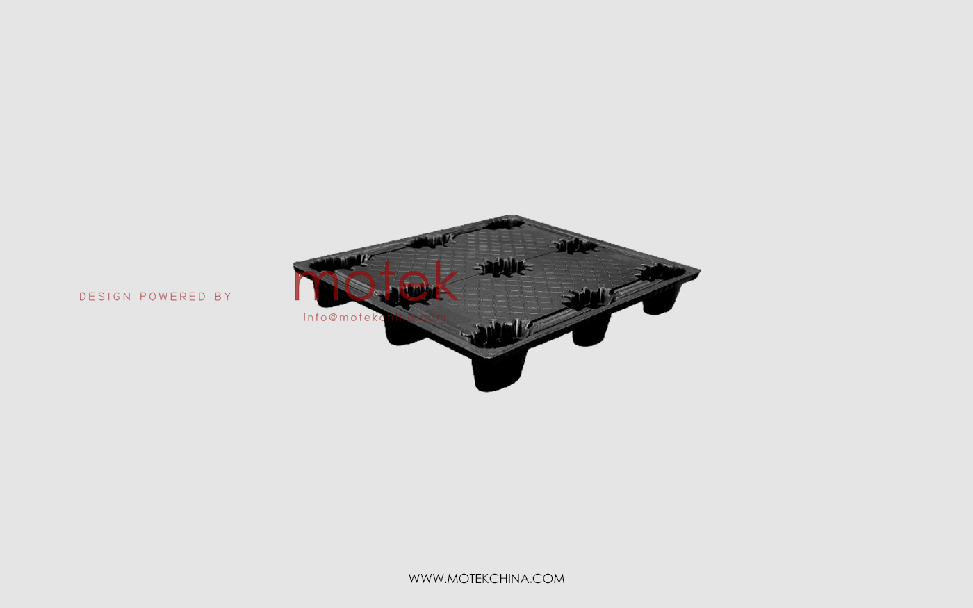 HDPE Plastic Pallet & Fruit Tray Mold | Flat-Stacking Logistics Pallets for Shipping & Storage