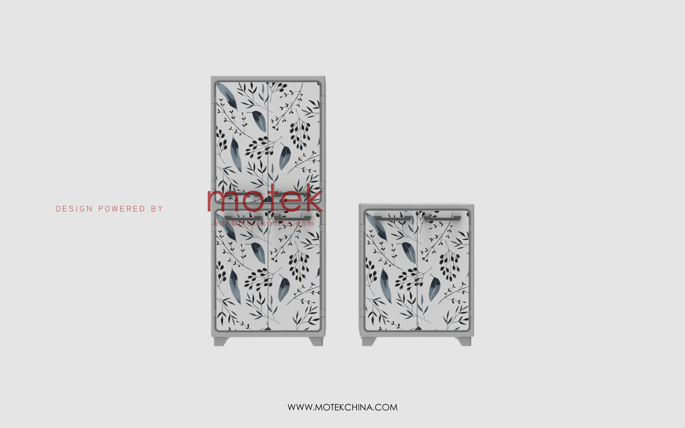 Custom Injection Mold for PP Cabinets with Integrated IML Labeling