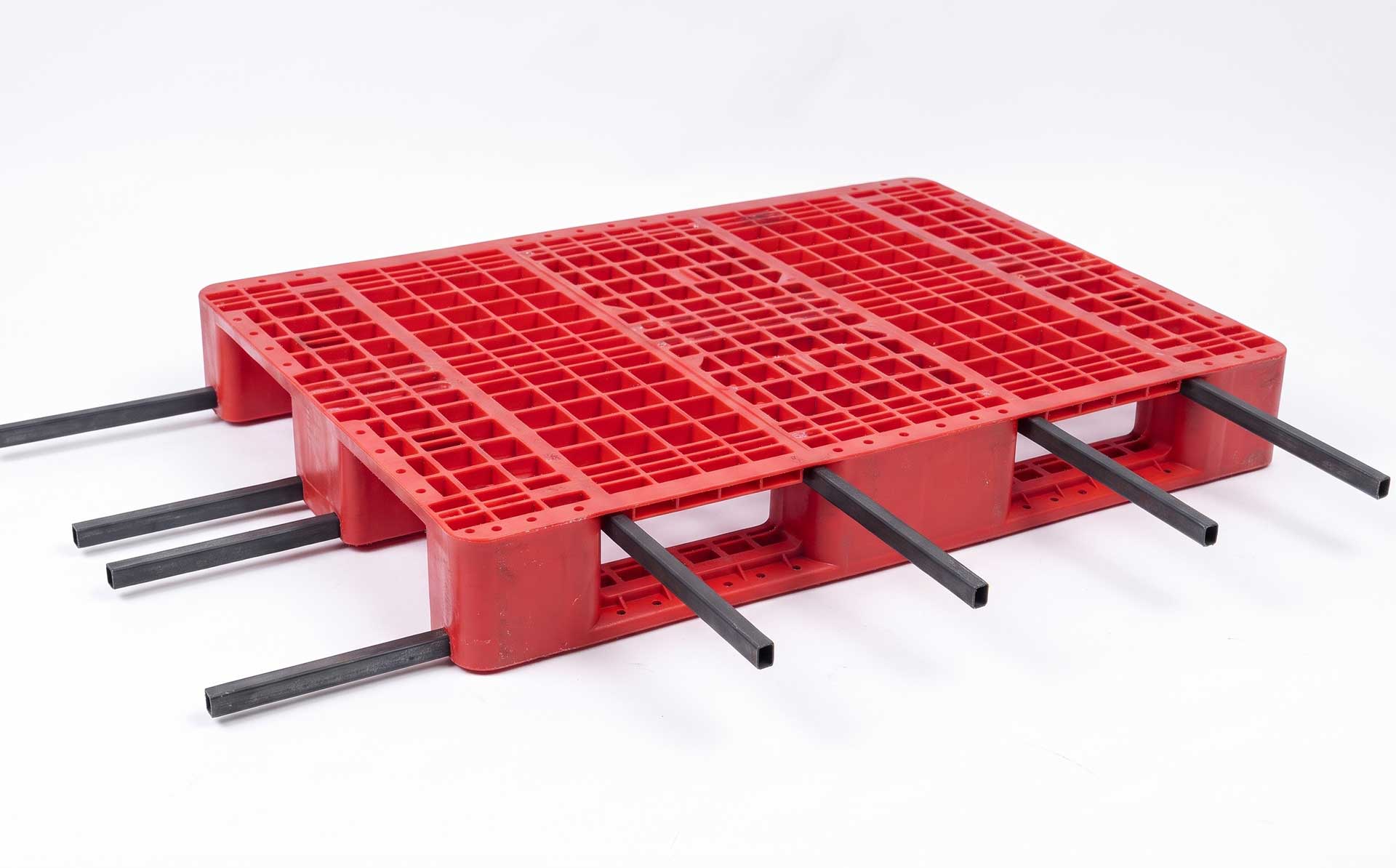 Steel-Tube-Reinforced Chuan-Character Grid Pallet Mold — Product Introduction (Motek Pallet Mold Series)