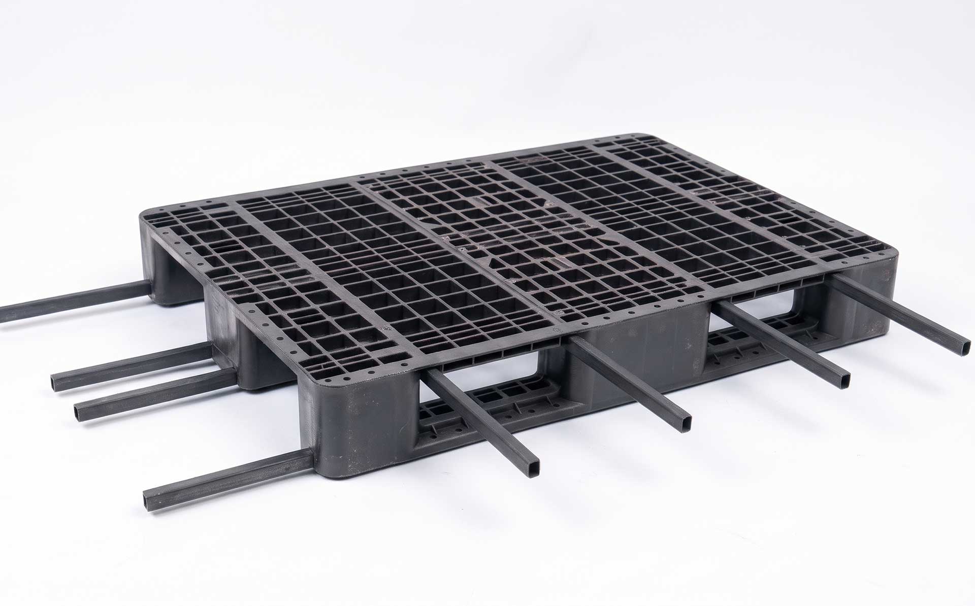 Steel-Tube-Reinforced Chuan-Character Grid Pallet Mold — Product Introduction (Motek Pallet Mold Series)
