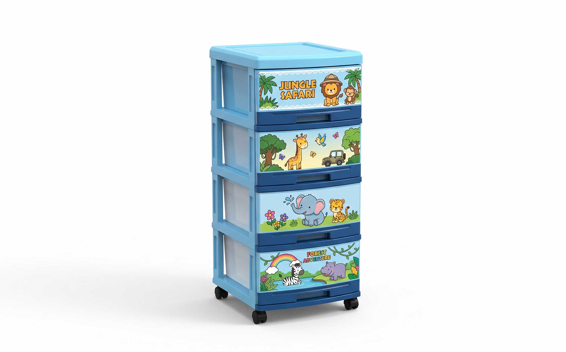Household Plastic Storage Cabinet / Shelving Cabinet / Children's Cabinet / Baby Wardrobe Mold — Product Introduction (Motek Furniture Mold Series)