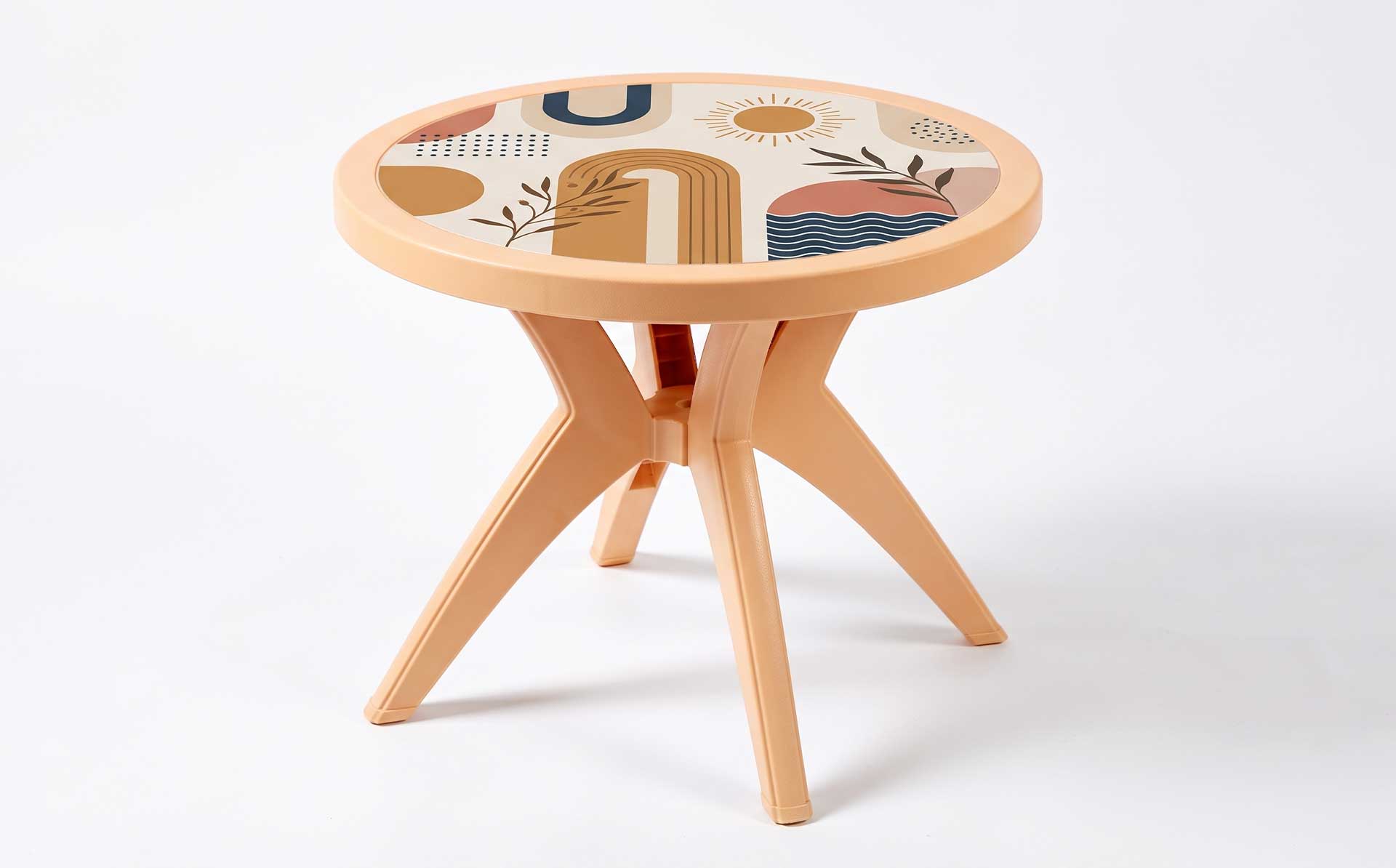 Plastic Round Table Mold for In-Mold Labeling (IML) — Product Introduction (Motek Furniture Mold Series)