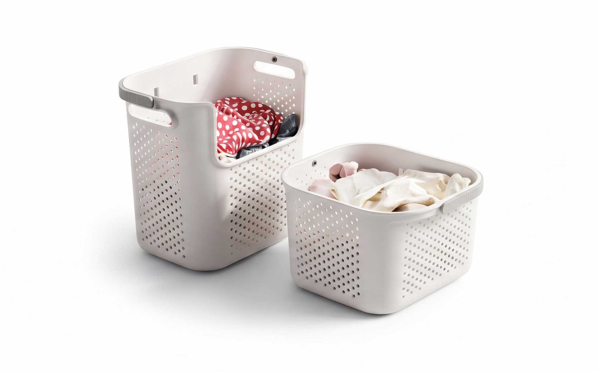 Household Perforated Bathroom Laundry Hamper Mold — Product Introduction (Motek Daily Necessities Mold Series)