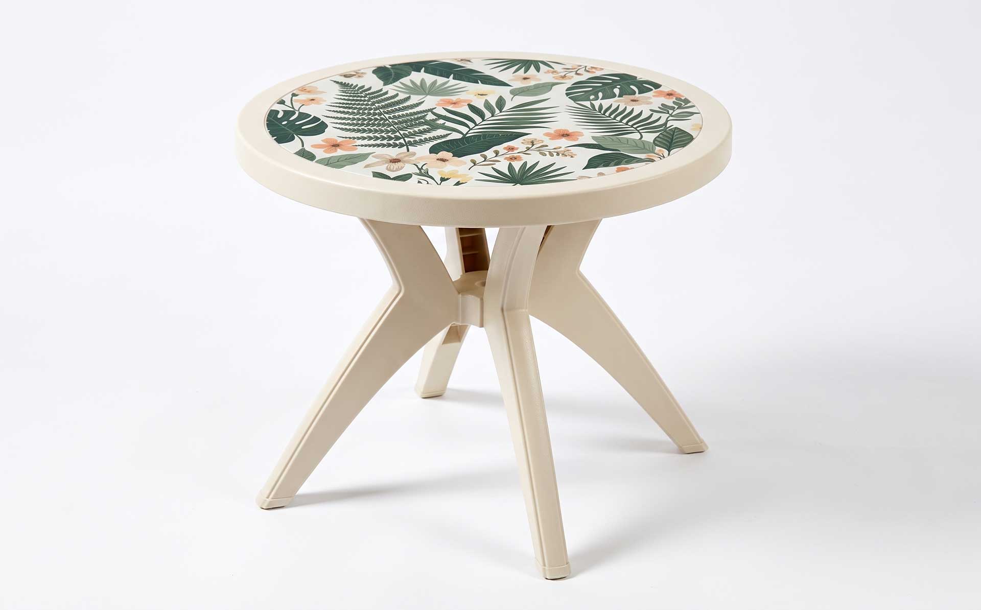 Plastic Round Table Mold for In-Mold Labeling (IML) — Product Introduction (Motek Furniture Mold Series)