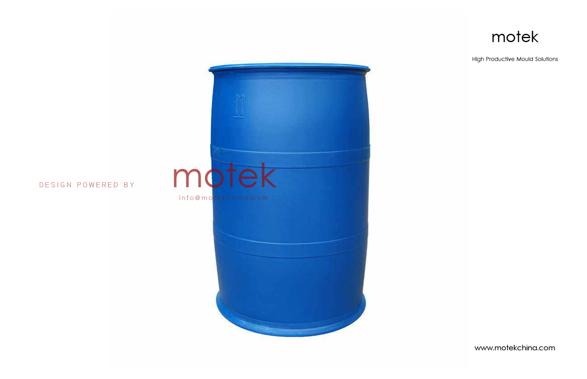 200L Chemical Plastic Drum Blow Mold