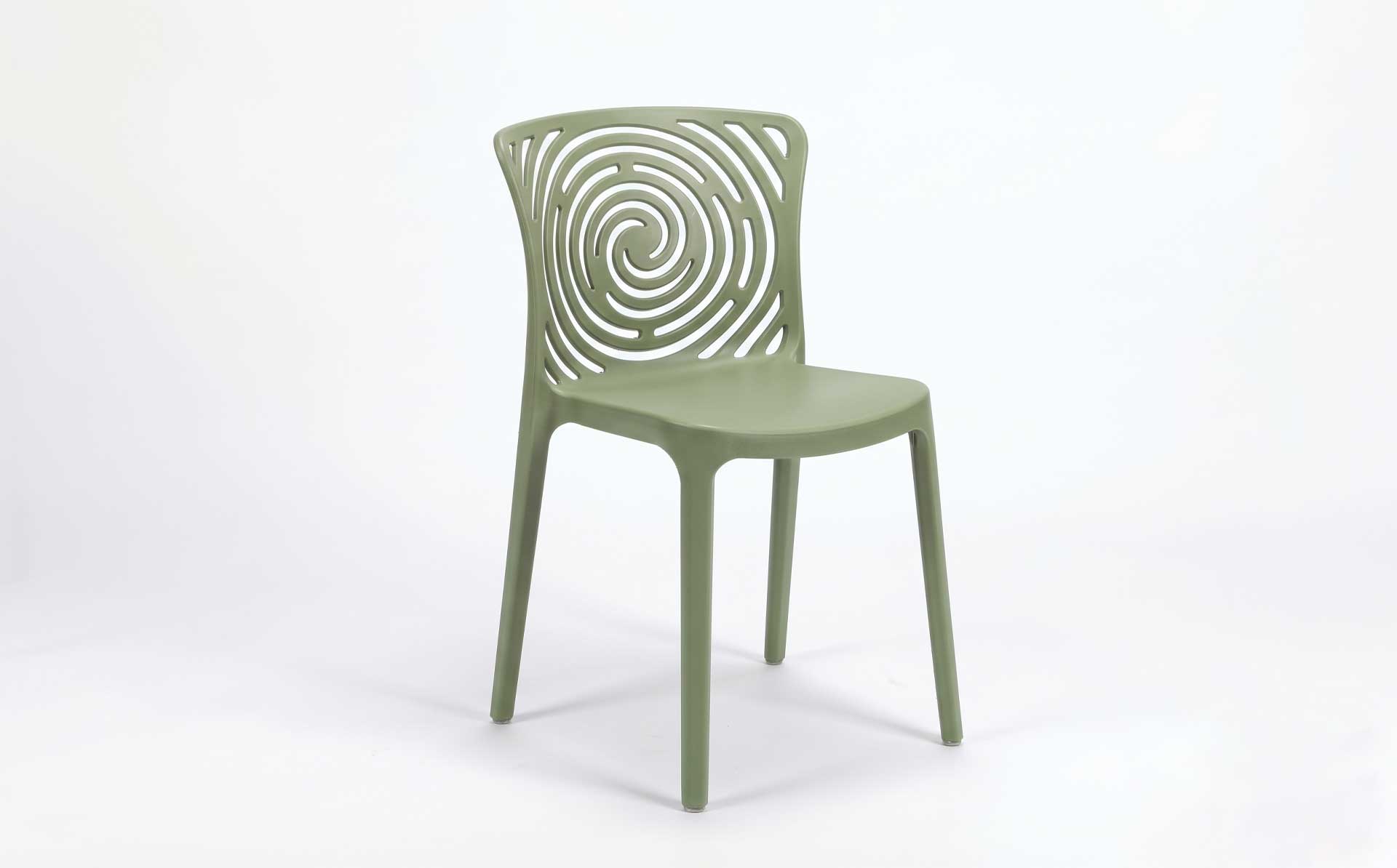 High-Back Armless One-Piece Plastic Chair Mold — Product Introduction (Motek Furniture Mold Series)